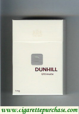 Dunhill D Ultimate cigarettes hard box